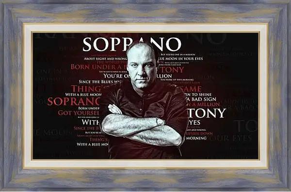 Картина в раме - Клан Сопрано. The Sopranos
