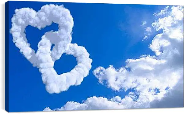 Постер на подрамнике - Любовь