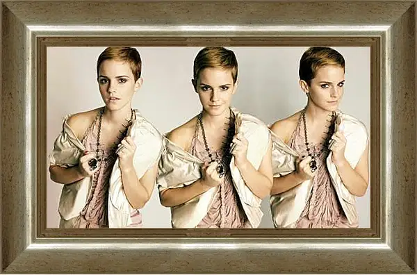 Картина в раме - Эмма Уотсон. Emma Watson