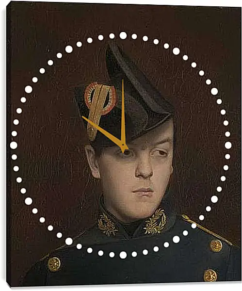 Часы картина - Portrait of Armand Gerome. Жан-Леон Жером