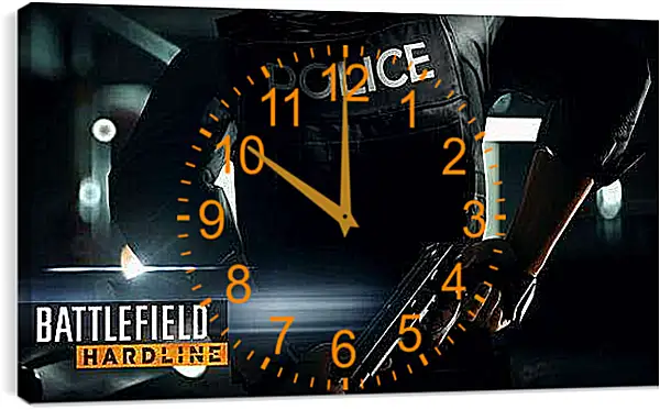 Часы картина - Battlefield: Hardline