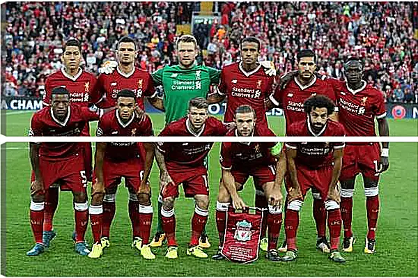 Модульная картина - Фото перед матчем ФК Ливерпуль. FC Liverpool