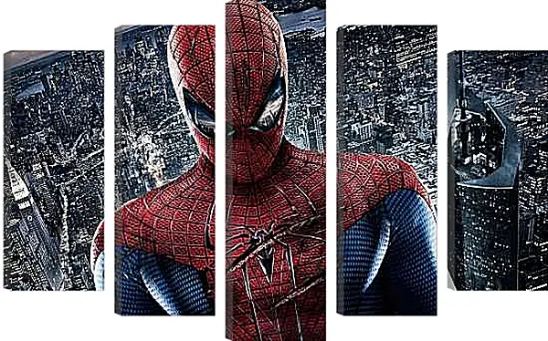 Модульная картина - Человек паук. Нет пути домой.