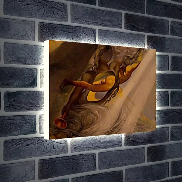 Лайтбокс световая панель - Неизвестная картина. Сальвадор Дали