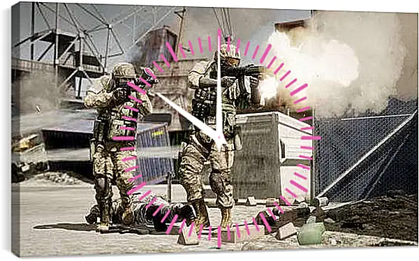 Часы картина - Call Of Duty