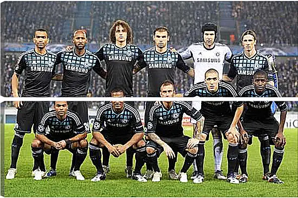Модульная картина - Фото перед матчем ФК Челси. FC Chelsea