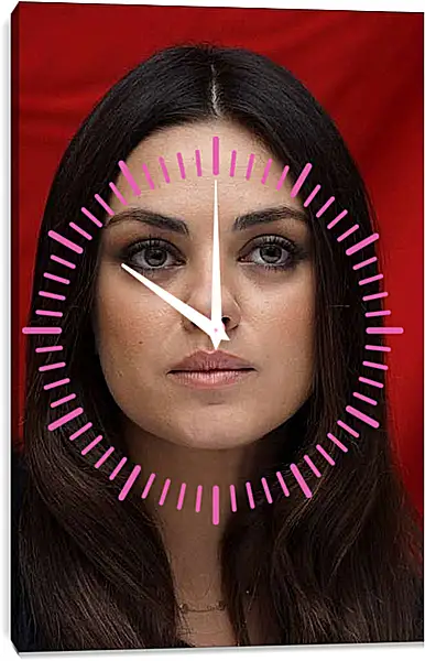 Часы картина - Мила Кунис. Mila Kunis
