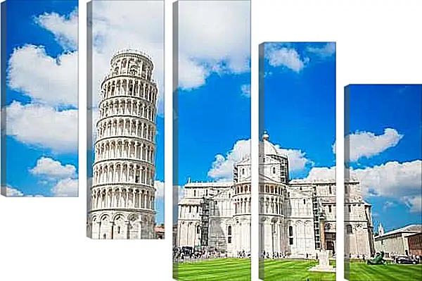 Модульная картина - Пизанская башня 3. Италия