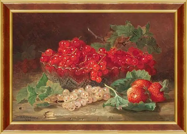 Картина в раме - Натюрморт. Стэннард Элоиза Гарриет