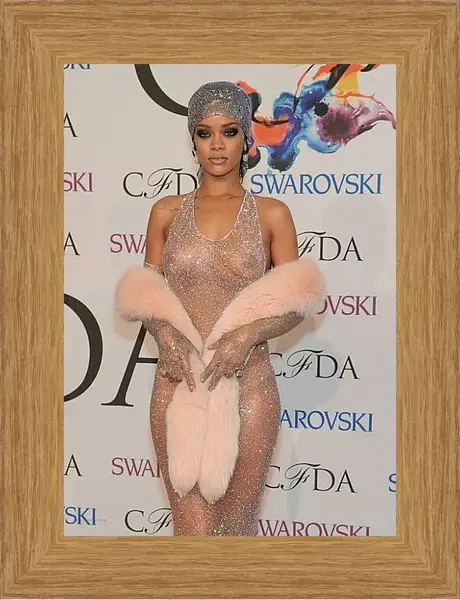Картина в раме - Рианна. Rihanna