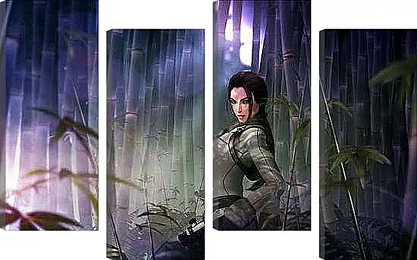 Модульная картина - Tomb Raider