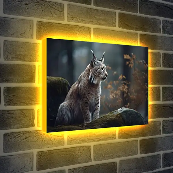 Лайтбокс световая панель - Рысь