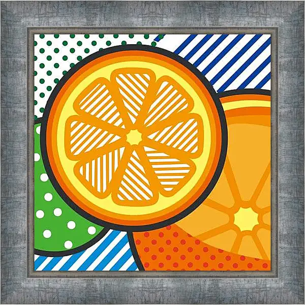 Картина в раме - Апельсины