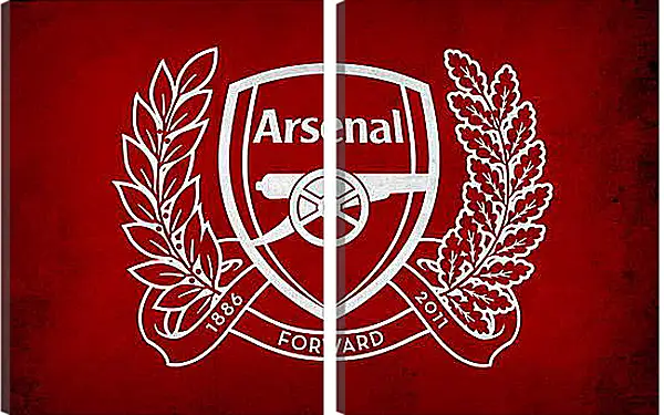 Модульная картина - Эмблема ФК Арсенал