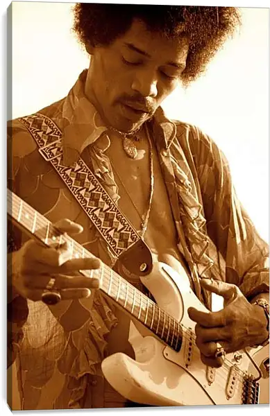 Постер на подрамнике - Джими Хендрикс. Jimi Hendrix