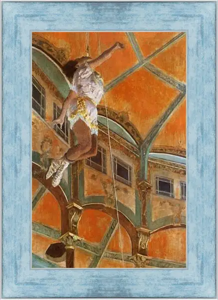 Картина в раме - Miss Lala in the Circus Fernando. Эдгар Дега