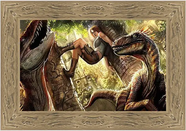 Картина в раме - Tomb Raider