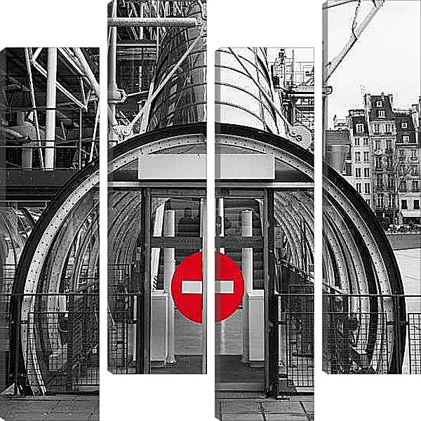 Модульная картина - Кирпич