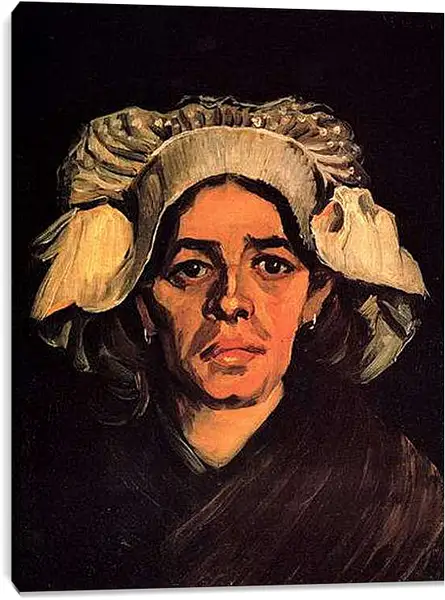 Постер на подрамнике - Head of a Woman 9. Винсент Ван Гог