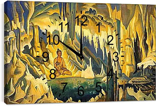 Часы картина - Притчи Учителя. Рерих Николай