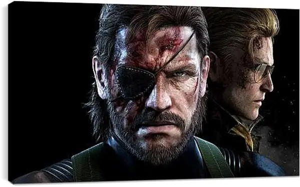 Постер на подрамнике - Metal Gear Solid V: The Phantom Pain