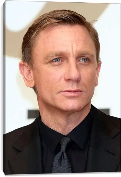 Постер на подрамнике - Дэниел Крейг. Daniel Craig