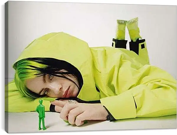 Постер на подрамнике - Билли Айлиш