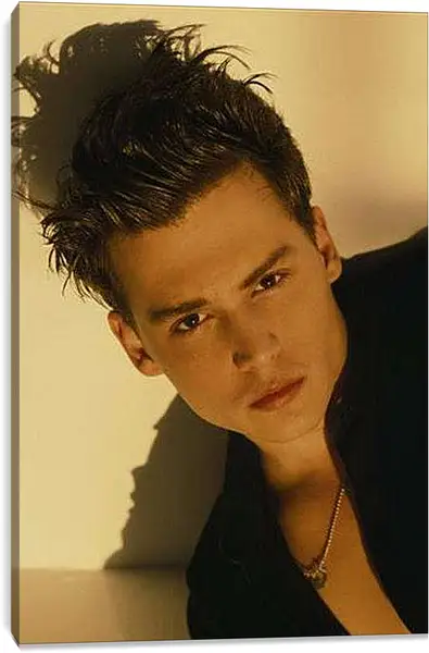 Постер на подрамнике - Johnny Depp - Джонни Депп
