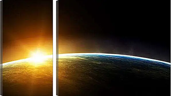 Модульная картина - Космос