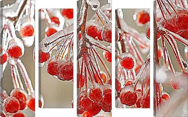 Модульная картина - Зима