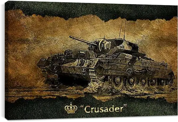 Постер на подрамнике - World Of Tanks