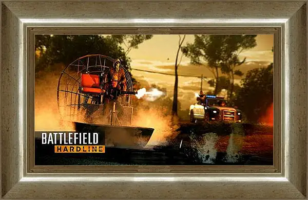 Картина в раме - Battlefield: Hardline
