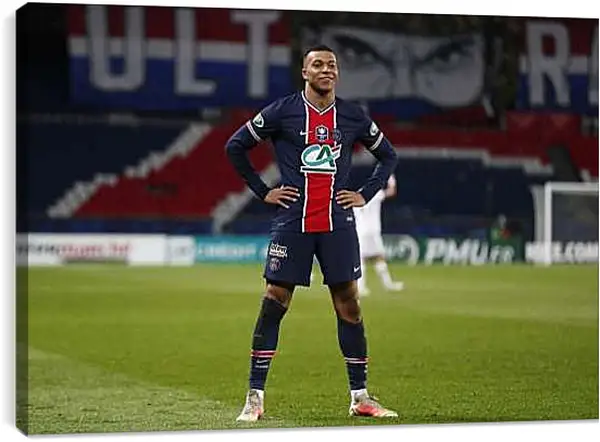 Постер на подрамнике - Килиан Мбаппе. Kylian Mbappé