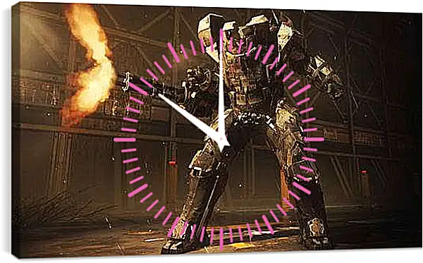 Часы картина - Call Of Duty: Advanced Warfare