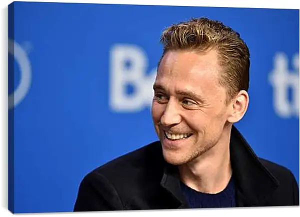 Постер на подрамнике - Том Хиддлстон. Thomas Hiddleston