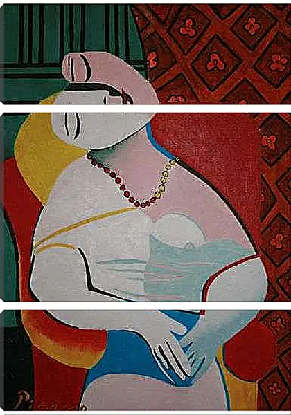 Модульная картина - Сон. Пабло Пикассо