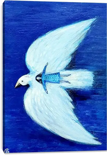 Постер на подрамнике - Птица снов