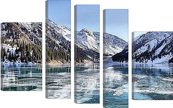 Модульная картина - Зима