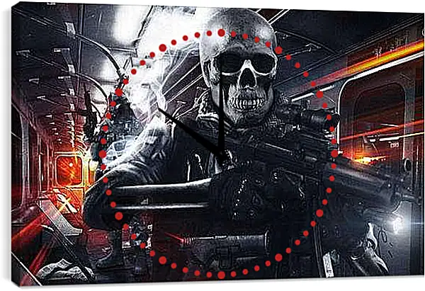 Часы картина - Battlefield