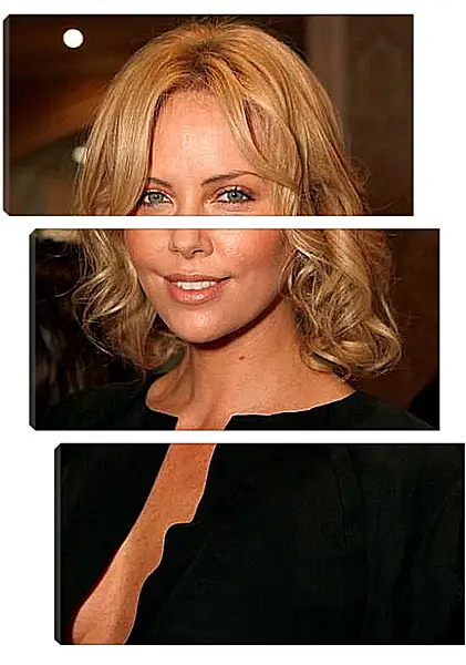 Модульная картина - Шарлиз Терон. Charlize Theron