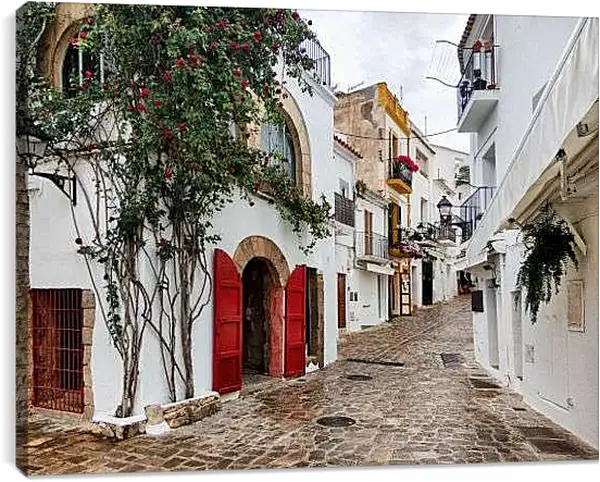Постер на подрамнике - Городок Испании