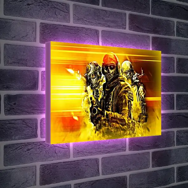 Лайтбокс световая панель - Call Of Duty