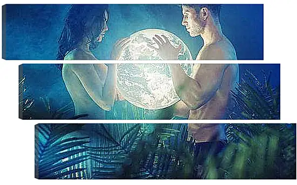 Модульная картина - Космос