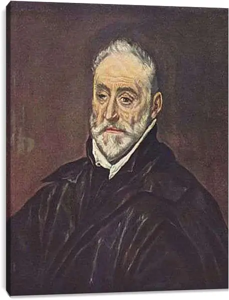 Постер на подрамнике - Antonio de Covarrubias y Leiva. Эль Греко