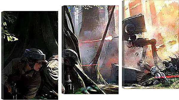 Модульная картина - Star Wars Battlefront