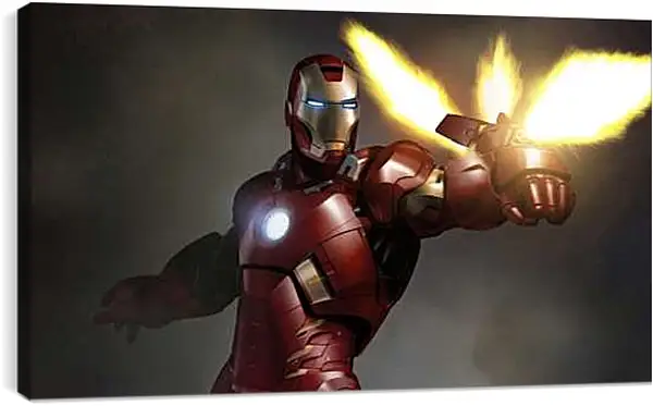 Постер на подрамнике - Железный человек. Iron Man