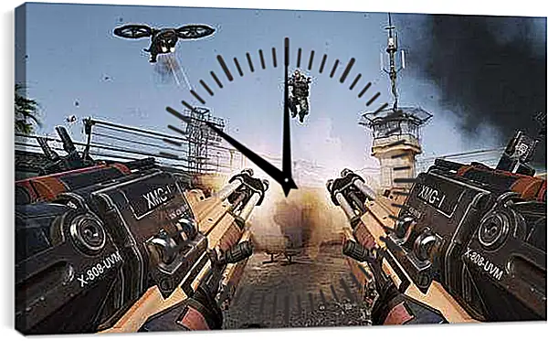 Часы картина - Call Of Duty: Advanced Warfare