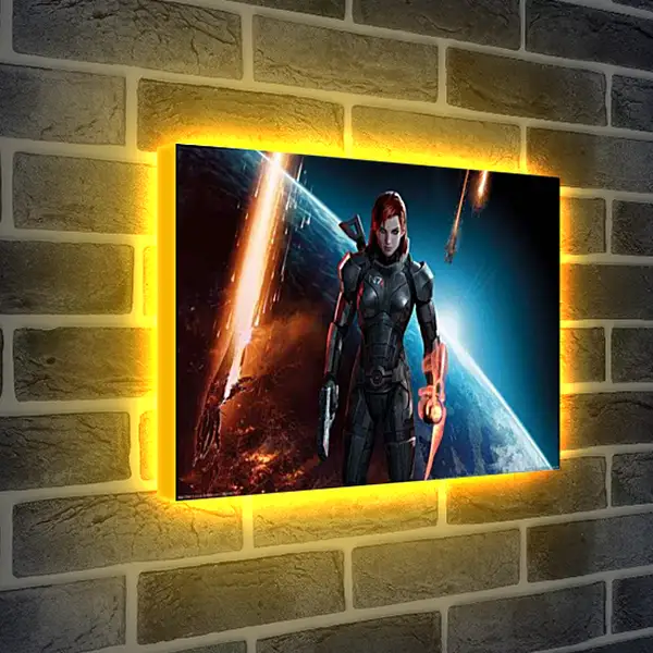 Лайтбокс световая панель - Mass Effect 3