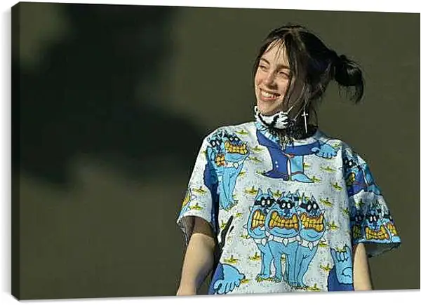 Постер на подрамнике - Билли Айлиш