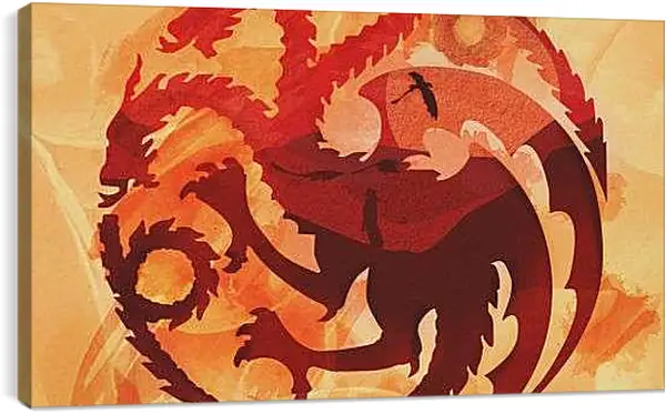 Постер на подрамнике - Игра престолов